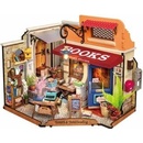 ROBOTIME Rolife DIY 3D dřevěné puzzle Knihkupectví na rohu 108 ks