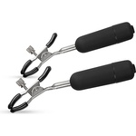 EASYTOYS fetish collection Щипки за зърна с вибрационни патрони
