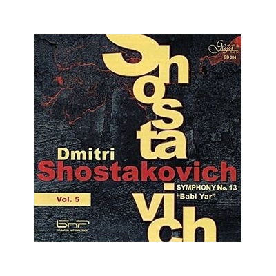 Symphony No. 13 Babi Yar - Shostakovich / Petrov / Tabakov CD