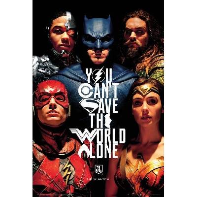 Plakát Justice League - Faces