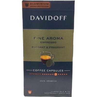 Davidoff Fine Aroma hliníkové kapsule do Nespresso 10 ks
