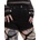KILLSTAR дамски къси панталони KILLSTAR - Saw Edge - Черни - KSRA011425