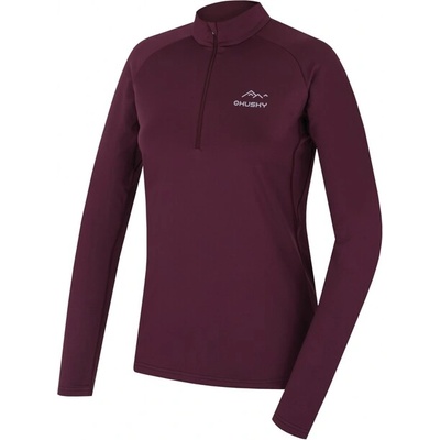 HUSKY Дамска термо блуза с цип Tromi Zip L, лилава (hsk-HT0-0844)