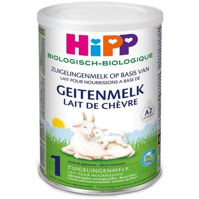 HiPP Адаптирано био козе мляко Hipp - За кърмачета, 400 g (20003)