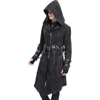 Devil fashion мъжко палто DEVIL FASHION - Black Gothic Punk - CT251
