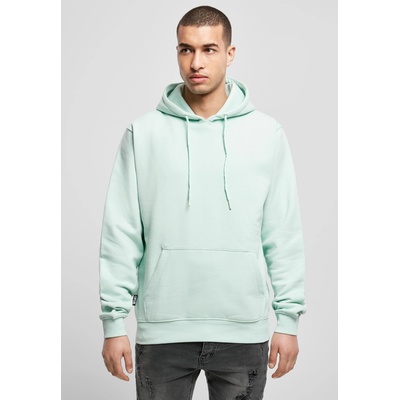 Urban Classics Суичър C&S Plain Hoody bird's egg green XXLUB-CS002-02525 - Тъмносив, размер L