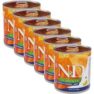 FARMINA N&D dog Puppy PUMPKIN & Lamb & Blueberry 6 x 285 г