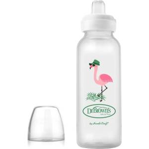 Dr. Brown's Преходно шише Dr. Brown's Milestones - Фламинго, 250 ml (72239315293) - ozone