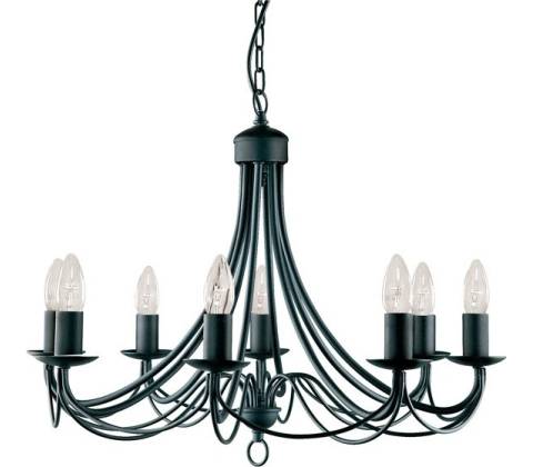 Searchlight 6348-8BK