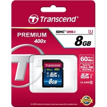 Transcend SDHC Premium 8GB UHS-I U1 TS8GSDU1