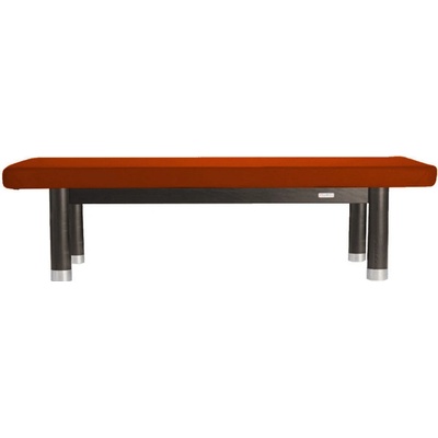 Clap Tzu Ambra Luxusné thajské masážne lehátko Thai Doplnky: bez doplnkov Farba čalúnenia: PU mandarinková (mandarine) Farba konštrukcie: olejovaný eben 202 x 115 cm 60 kg 13 farieb