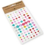 Penword Self-adhesive crystals CR-01 mix color
