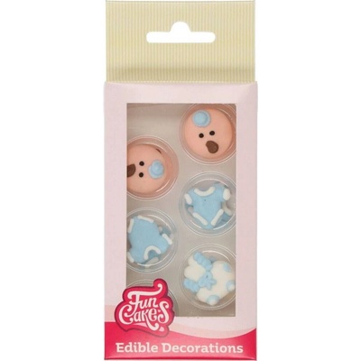 FunCakes cukrové zdobení miminko chlapeček 12 ks