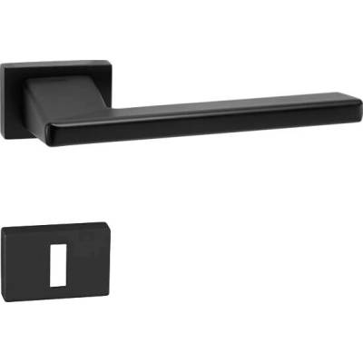 TUPAI kování TI - JUNIOR - RT 4140RT zamak klika/+ PZ rozety 52x52mm (otvor pro vložku), BS - černá mat (153) 8584138404913