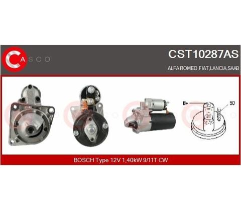 Startér CASCO CST10287AS
