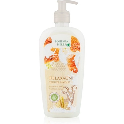 Bohemia Gifts tekuté mydlo Bohemia Herbs Honey & Goat Milk 300 ml