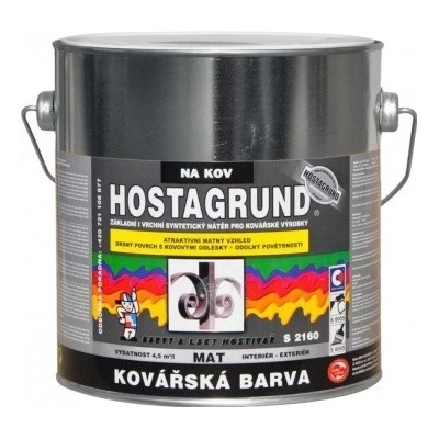 Barvy a laky Hostivař S2160 0950 kovářská barva 2,5L