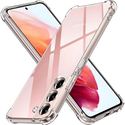 Techsuit Силиконов калъф с подсилени ръбове за Samsung Galaxy S22 - Прозрачен KP30010 (30010)