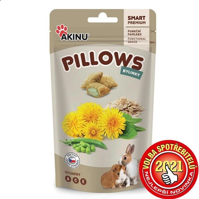 Akinu Pillows polštářky bylinky Hlodavec 40 g – Zboží Mobilmania