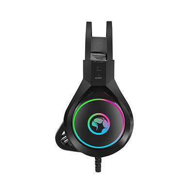 Marvo HG8901, slúchadlá s mikrofónom, drôtováčierna, USB