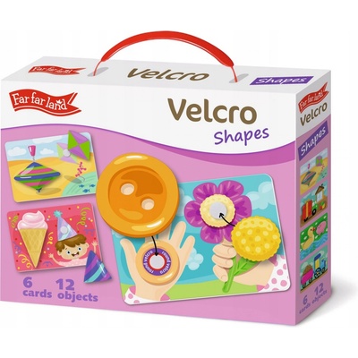 PEXI Velcro skládačky Tvary Shapes