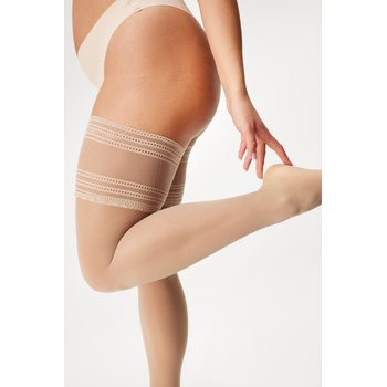 MONA QUEEN Силиконови чорапи Plus Size Chic 30 DEN (Chic30_pun)