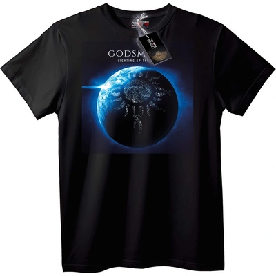 NOONEBRAND Тениска GODSM Земна Светлина - 4XL, White