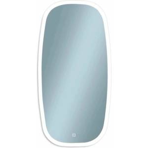 Venti Огледало с LED осветление Venti Breza, 90 см x 45 см, черно (5907722357274)