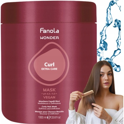 Fanola Wonder Curl maska na kučeravé vlasy 1000 ml