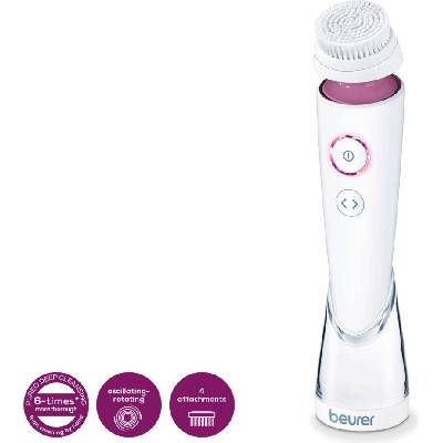 Уред за лице Beurer FC 95 Pureo Deep Cleansing, Facial brush, oscillating rotation, 2 rotation settings, 3 speeds, 1 attachment , w (60555_BEU)