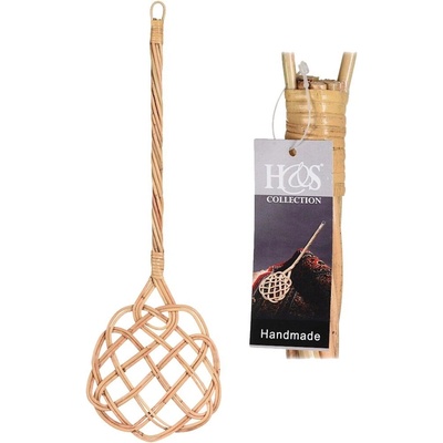 Ratanová klepačka na koberce 74 cm