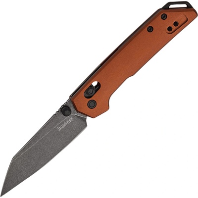 Kershaw MINI IRIDIUM REVERSE TANTO BRONZE BW D2 Aluminum DuraLock K-2051RBRZBW