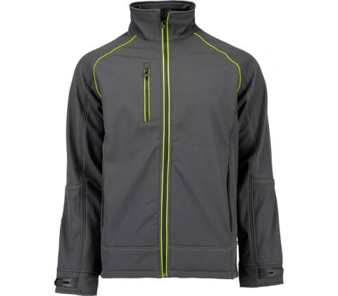 Cerva GREENDALE softshell bunda sivá
