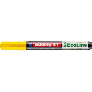 edding 51 EcoLine D10 жълт лаков маркер 7580260004 (7580260004)