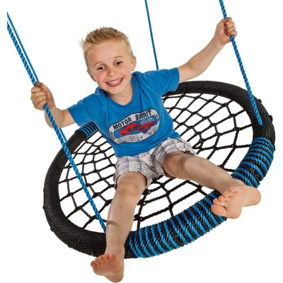 KBT závesná hojdačka hniezdo OVÁL modrá