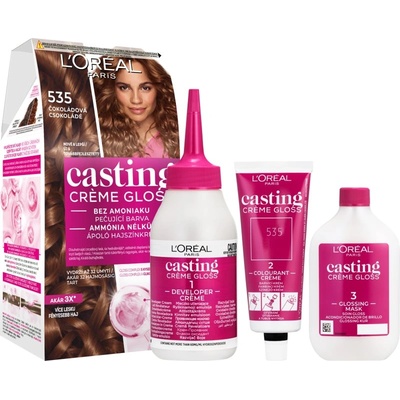 L'Oréal Casting Creme Gloss боя за коса цвят 535 Chocolate