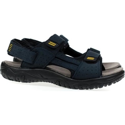 Pánske kožené modré letné sandále COMFORT ANDREW