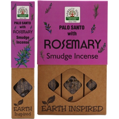 Namaste India Indickú vonné tyčinky Palo Santo s Rozmarínom 20 ks
