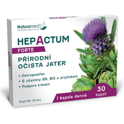 NaturaMed Hepactum Forte 30 kapslí