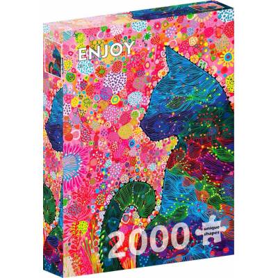 Enjoy Putujúca mačka 2000 dielov