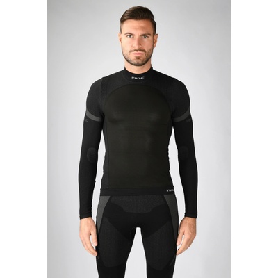 Větruodolné pánské triko Iron ic pro zimní sporty Black
