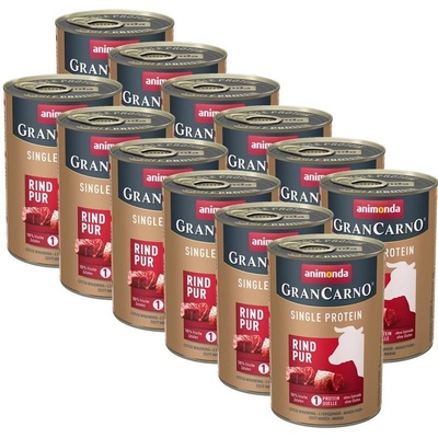 Animonda GranCarno Single Protein hovädzie 12 x 400 g