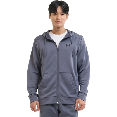 Under Armour Armour fleece FZ Hoodie -GRY šedá