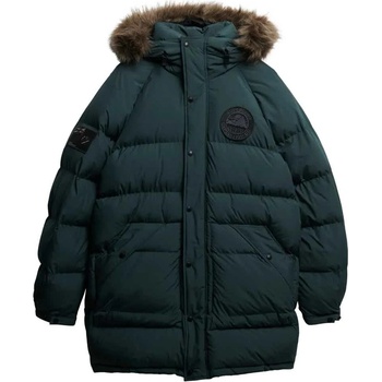 SUPERDRY Анорак Superdry Everest Longline Baffled parka - Green (Deep Forest Green)