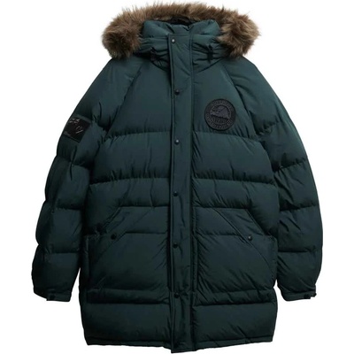 SUPERDRY Анорак Superdry Everest Longline Baffled parka - Green (Deep Forest Green)