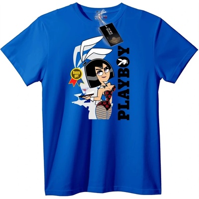 NOONEBRAND Тениска на Playboy момиче - XL, Black