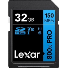 Lexar SDHC Pro 800x 32GB LSD0800P032G-BNNNG