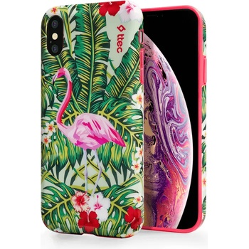 Ttec Калъф ttec - ArtCase, iPhone XS Max, Flamingo Garden (8694470000428)