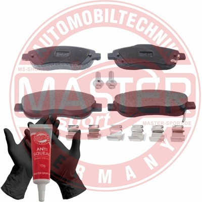MASTER-SPORT Sada brzdových platničiek kotúčovej brzdy 13046057532N-SET-MS