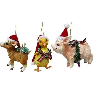 KURT ADLER Ozdoba farma zvířátko – Zboží Mobilmania